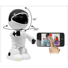 Cargar imagen en el visor de la galería, Cámara Ip Forma De Robot Visión Nocturna Wifi Robotica
